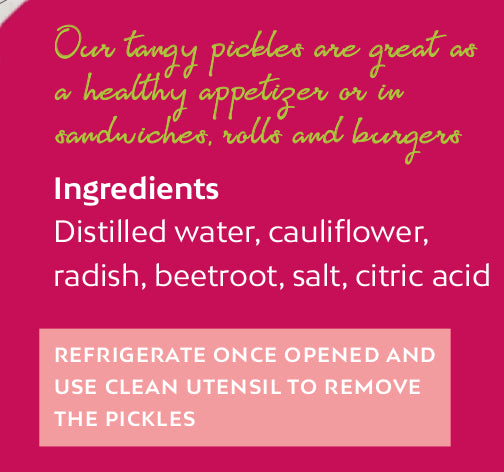 Middle Eastern Pickled Cauliflower