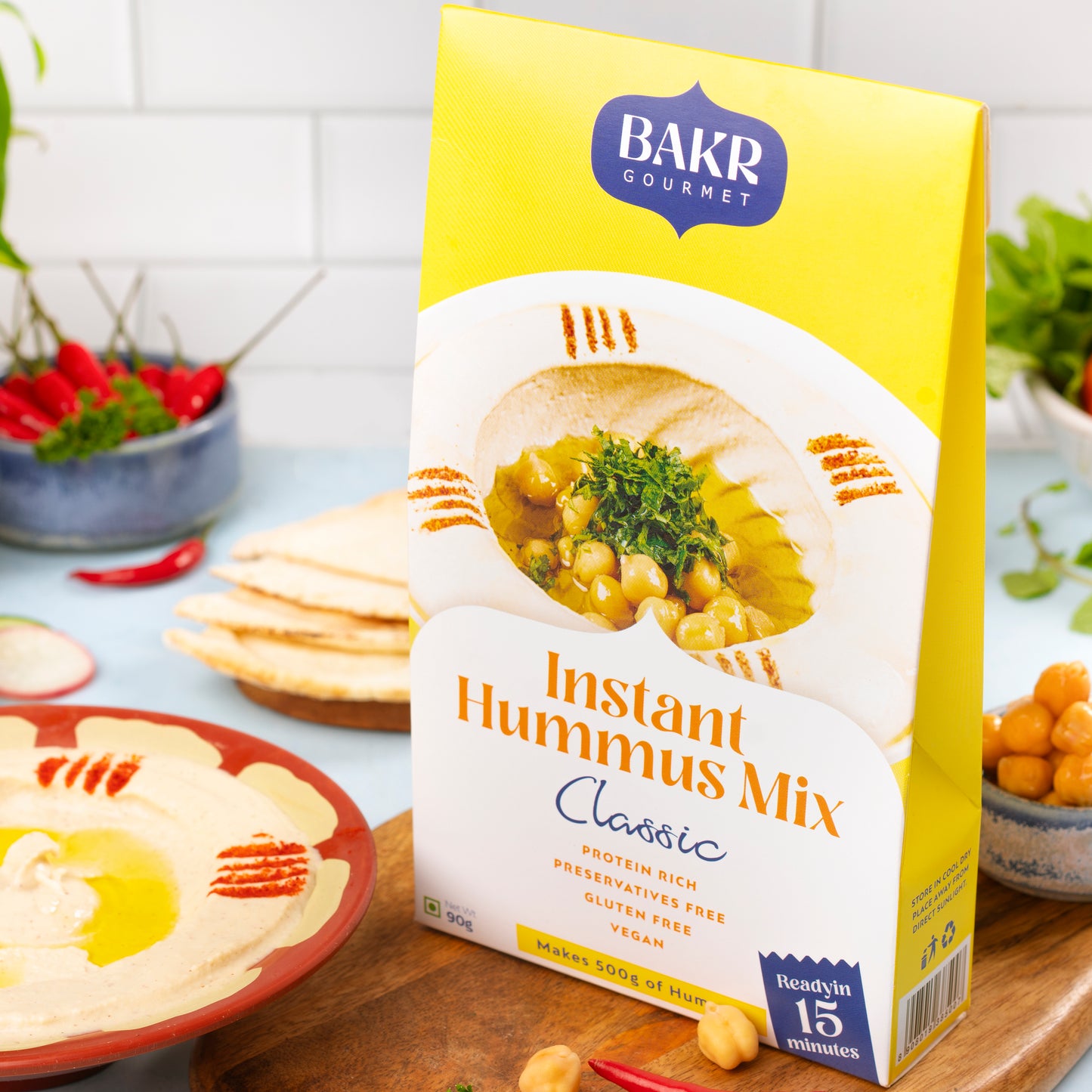 Instant Hummus Mix (3 in 1)