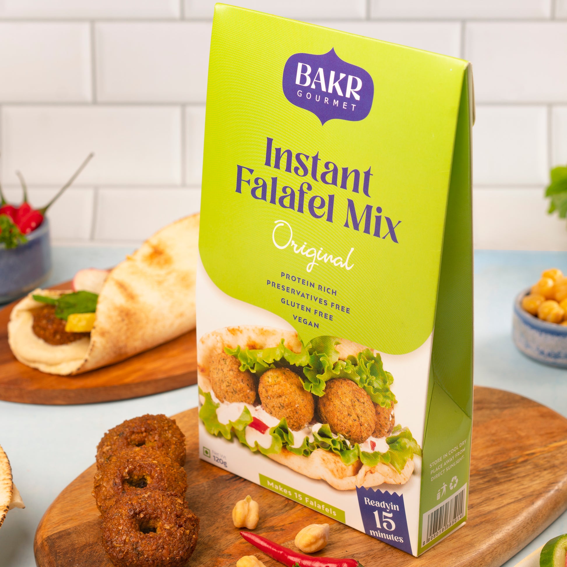 teenagere For en dagstur Sequel Instant Falafel Mix – Bakr Gourmet