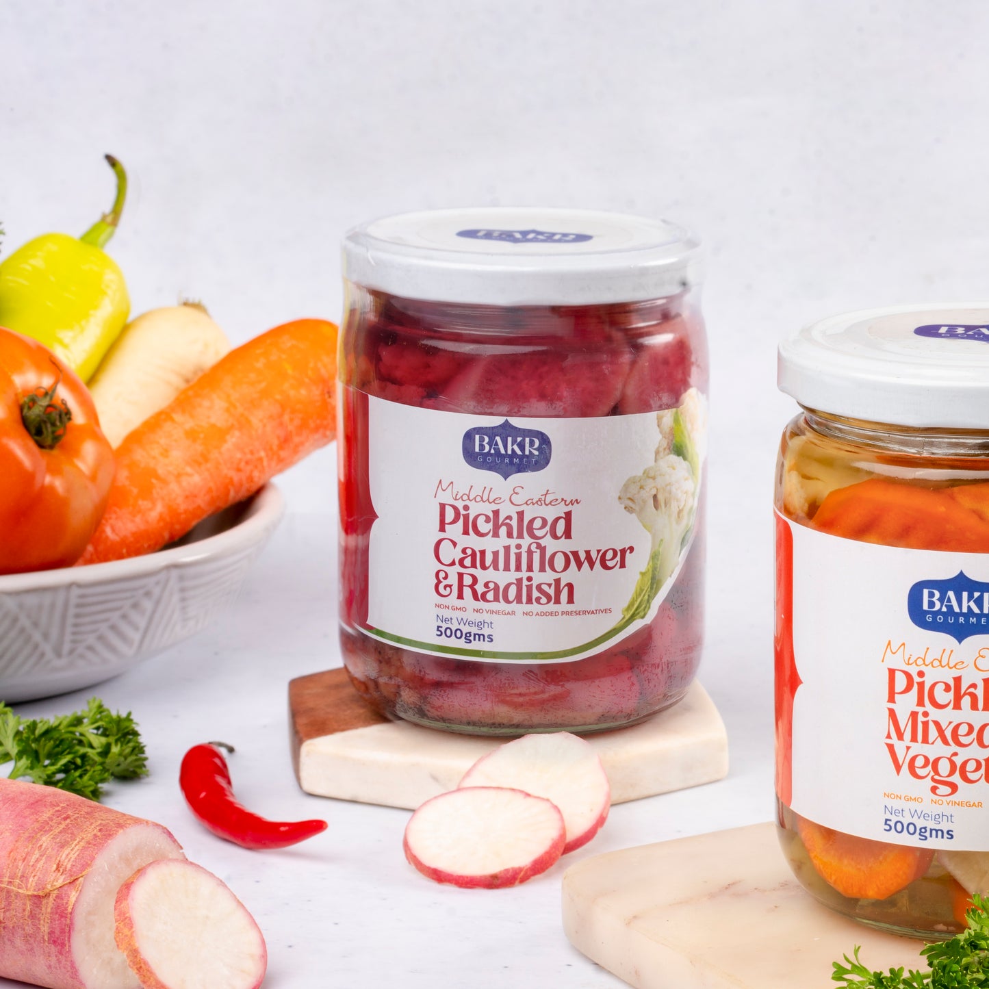 Middle Eastern Pickled Cauliflower