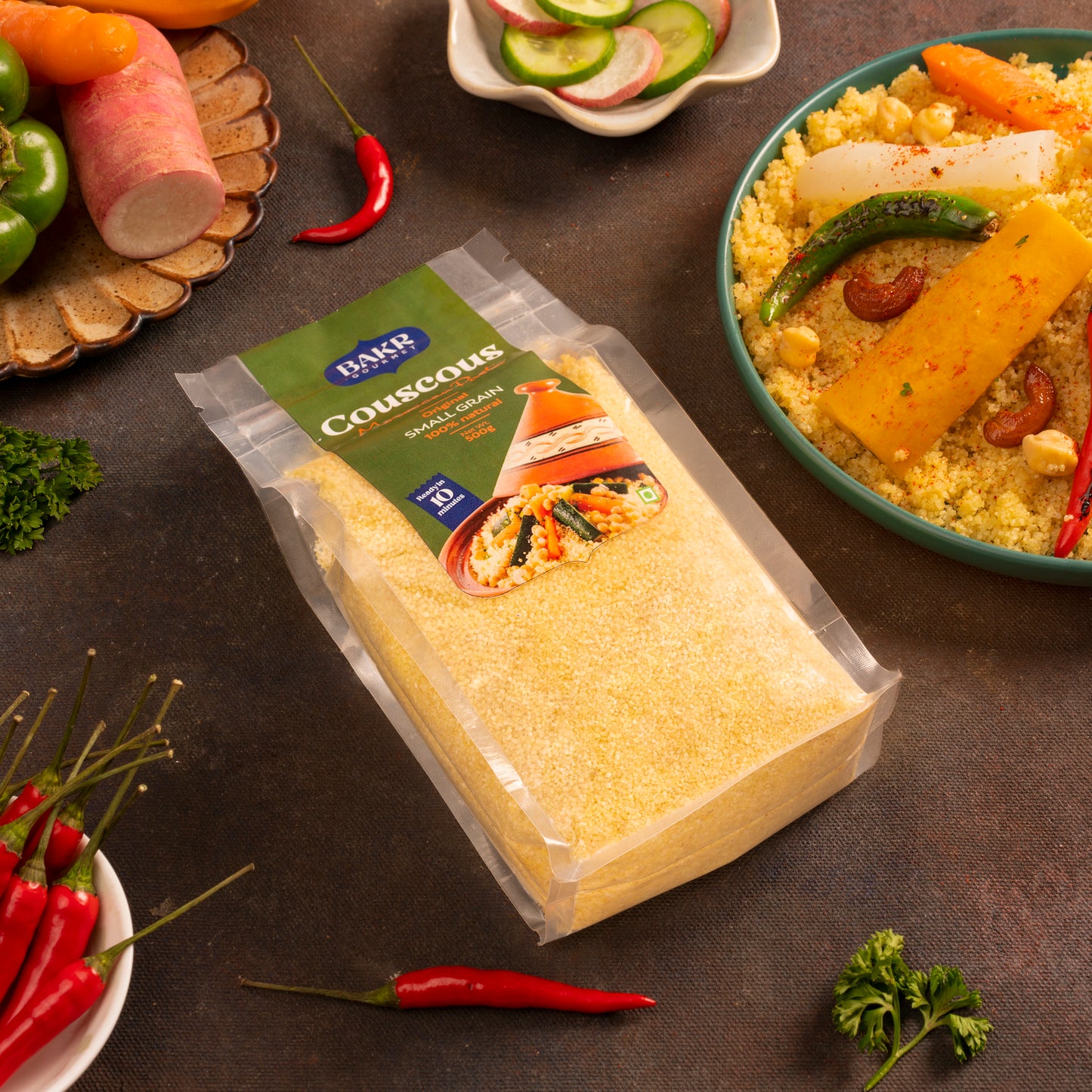 Couscous 500 gm ( Small Grain )