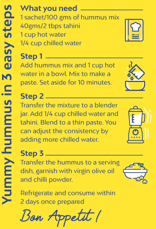 Instant Hummus Mix
