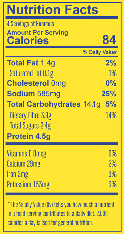Instant Hummus Mix